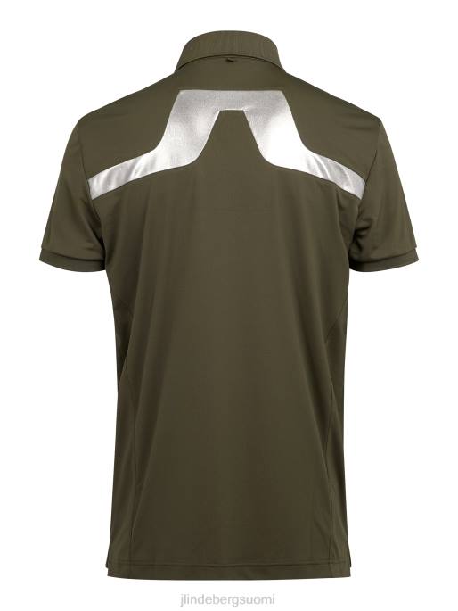 J.Lindeberg kv golf polo - kiertuekokoelma miehet rypäleen lehtiä 4VD02095 vaatetus