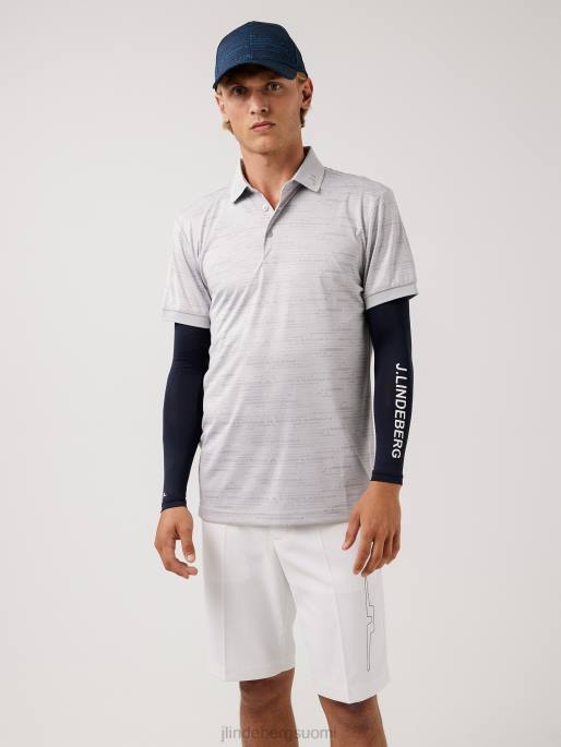 J.Lindeberg kv print golf poolo miehet hq harmaa 4VD02120 vaatetus