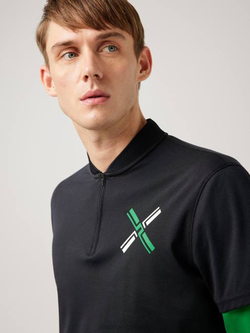 J.Lindeberg leijonapoolo miehet musta 4VD02115 vaatetus