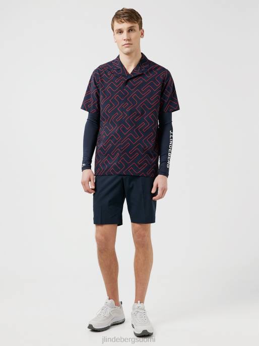 J.Lindeberg lomakeskuksen golfpaita miehet ketsuppi sillan monogrammi 4VD02099 vaatetus