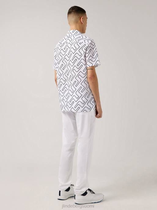 J.Lindeberg lomakeskuksen golfpaita miehet laivastosillan monogrammi 4VD02098 vaatetus