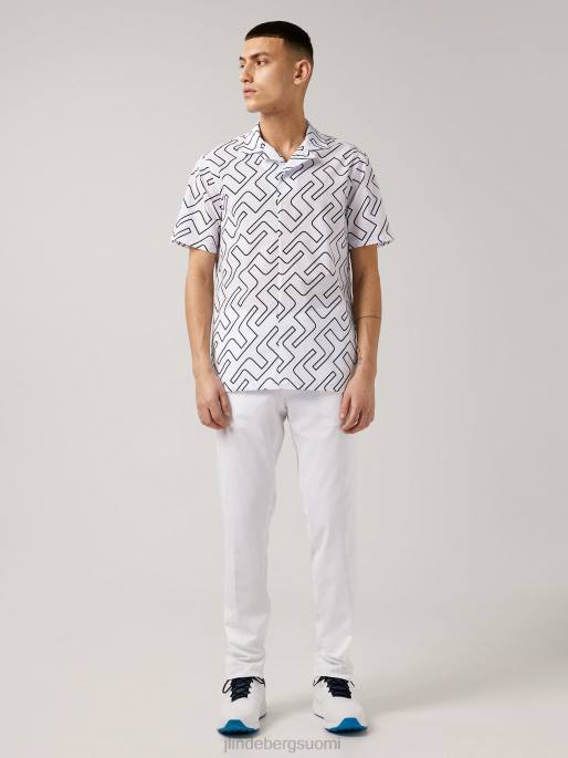 J.Lindeberg lomakeskuksen golfpaita miehet laivastosillan monogrammi 4VD02098 vaatetus