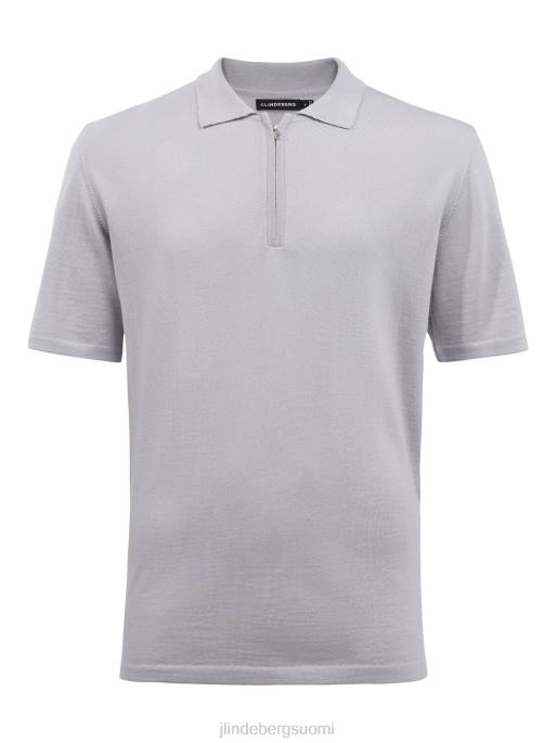 J.Lindeberg nino neulottu poolo miehet kiven harmaa 4VD02112 vaatetus