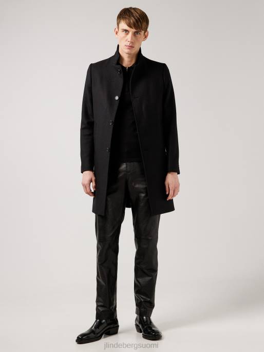J.Lindeberg nino neulottu poolo miehet musta 4VD02114 vaatetus