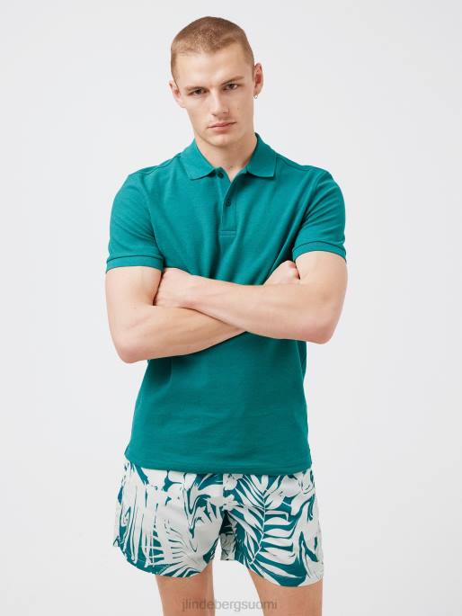 J.Lindeberg troy pique polo miehet syvä järvi 4VD02090 vaatetus