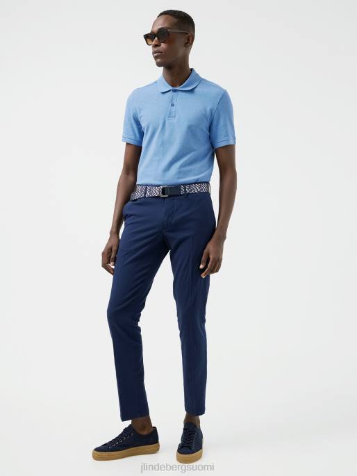 J.Lindeberg troy pique polo miehet ultramariini 4VD02093 vaatetus