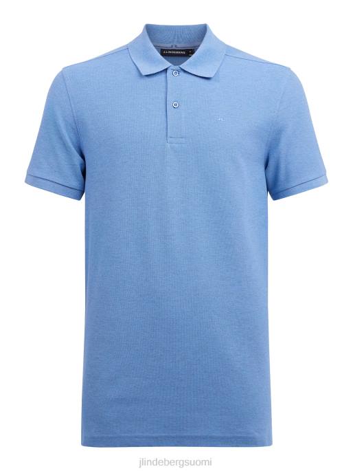 J.Lindeberg troy pique polo miehet ultramariini 4VD02093 vaatetus