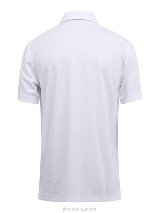 J.Lindeberg turve rento istuvuus poolo miehet valkoinen 4VD02072 vaatetus