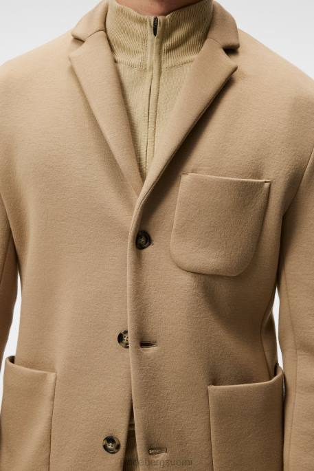 J.Lindeberg Carlton-neuletakki bleiseri miehet tiikeriruskea 4VD01214 vaatetus