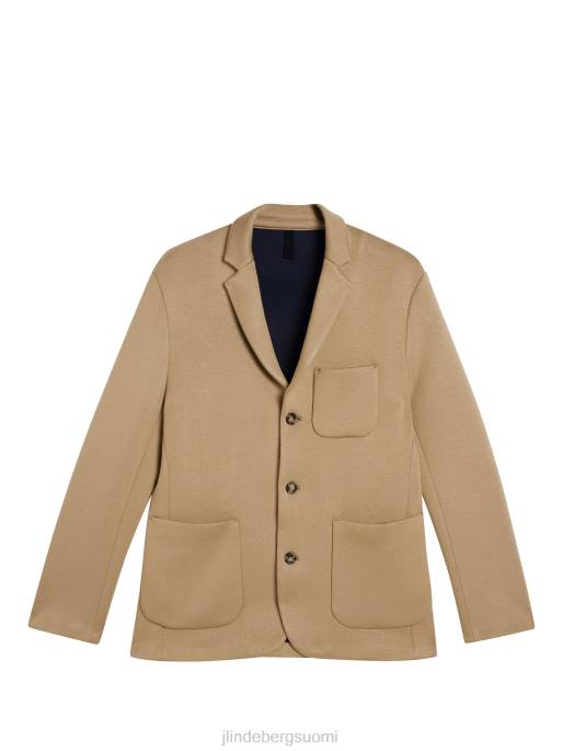 J.Lindeberg Carlton-neuletakki bleiseri miehet tiikeriruskea 4VD01214 vaatetus