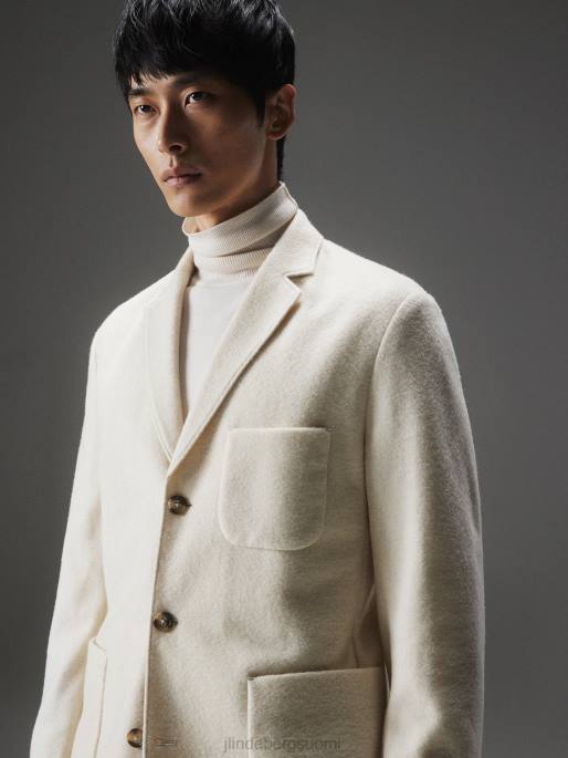 J.Lindeberg Carlton villatakki bleiseri miehet pilvi valkoinen 4VD02550 vaatetus