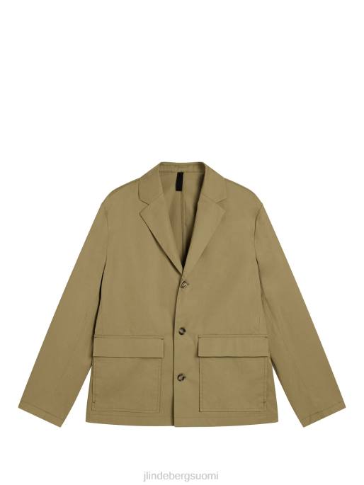 J.Lindeberg Jack kevyt puuvillableiseri miehet aloe 4VD01210 vaatetus