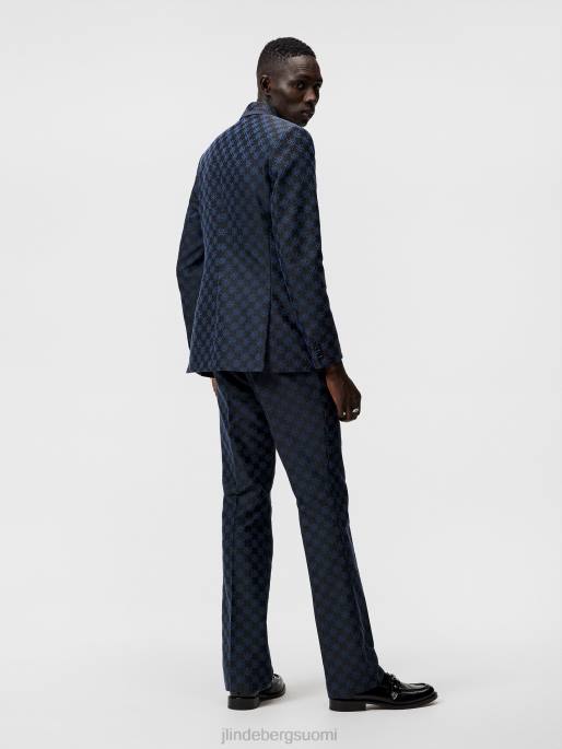 J.Lindeberg doryl jacquard bleiseri miehet laivasto 4VD01226 vaatetus