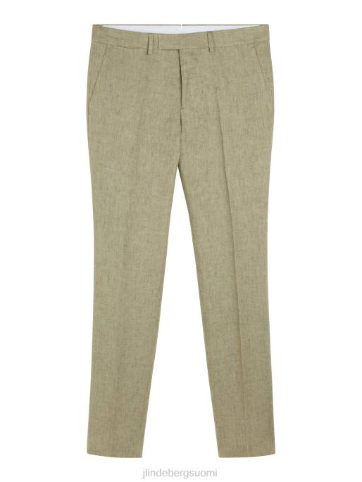 J.Lindeberg grant super pellavahousut miehet aloe 4VD01207 vaatetus