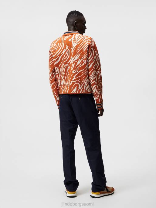 J.Lindeberg haij puuvillaiset pellavahousut miehet laivasto 4VD01222 vaatetus