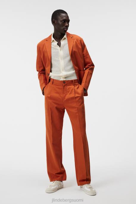 J.Lindeberg haij puuvillaiset pellavahousut miehet minimaalinen 4VD01204 vaatetus