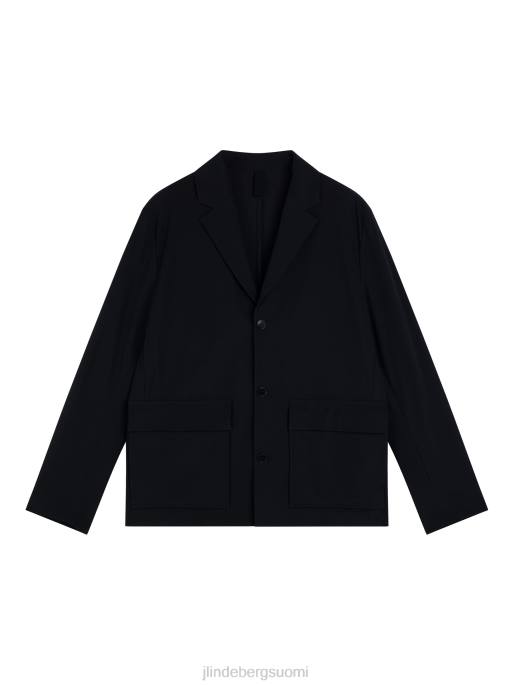 J.Lindeberg jack stretch bleiseri miehet musta 4VD02553 vaatetus