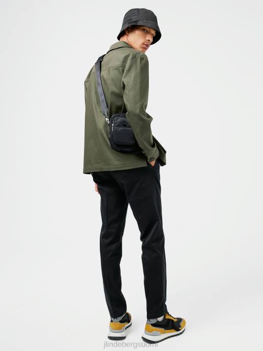 J.Lindeberg jason puuvilla joustava päällyspaita miehet syviä syvyyksiä 4VD02564 vaatetus