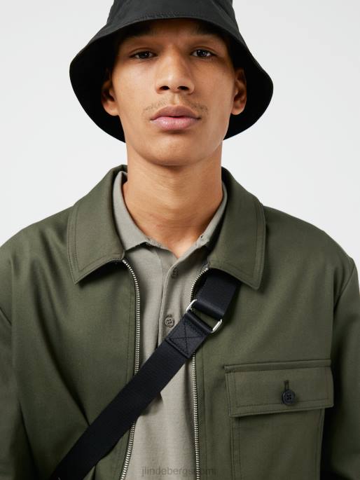 J.Lindeberg jason puuvilla joustava päällyspaita miehet syviä syvyyksiä 4VD02564 vaatetus