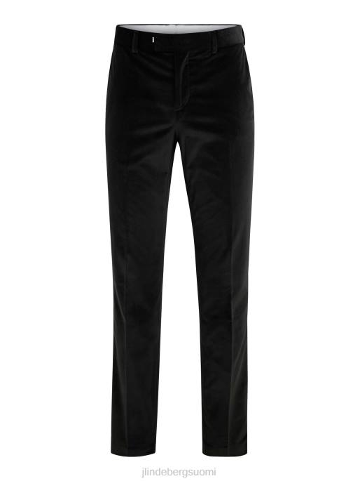 J.Lindeberg liam samettihousut miehet musta 4VD02546 vaatetus