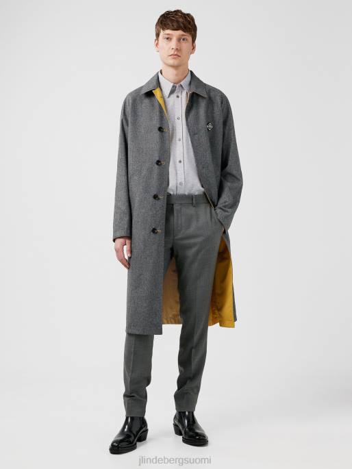 J.Lindeberg myöntää aktiiviset housut miehet harmaa melansi 4VD01228 vaatetus
