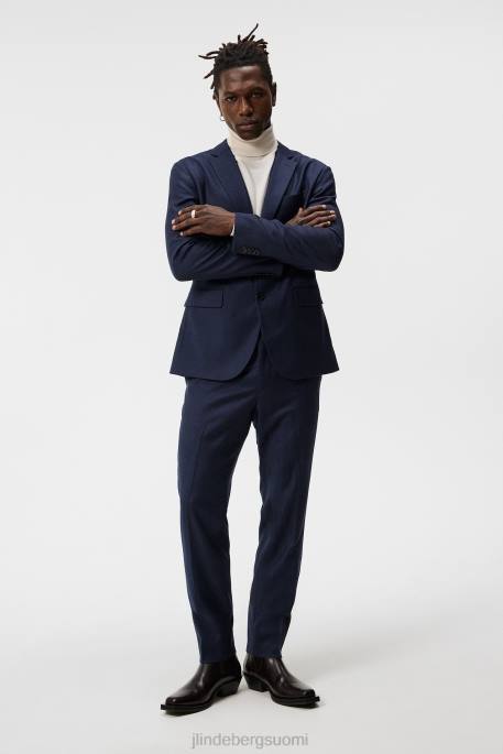 J.Lindeberg myöntää flanellihousut miehet laivasto 4VD01202 vaatetus