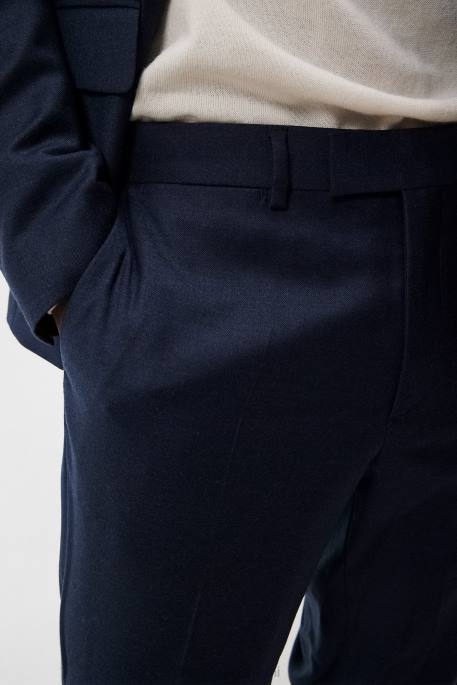 J.Lindeberg myöntää flanellihousut miehet laivasto 4VD01202 vaatetus