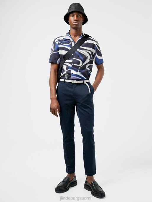 J.Lindeberg sasha jersey twill housut miehet laivasto 4VD02561 vaatetus
