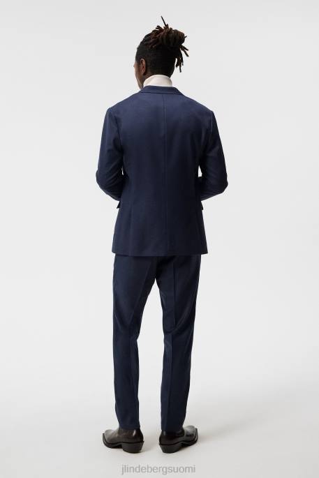 J.Lindeberg suppilo flanellibleiseri miehet laivasto 4VD01203 vaatetus