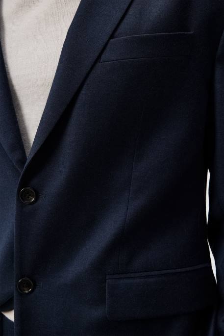 J.Lindeberg suppilo flanellibleiseri miehet laivasto 4VD01203 vaatetus