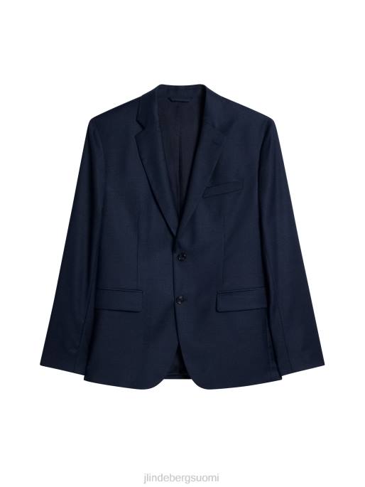 J.Lindeberg suppilo flanellibleiseri miehet laivasto 4VD01203 vaatetus