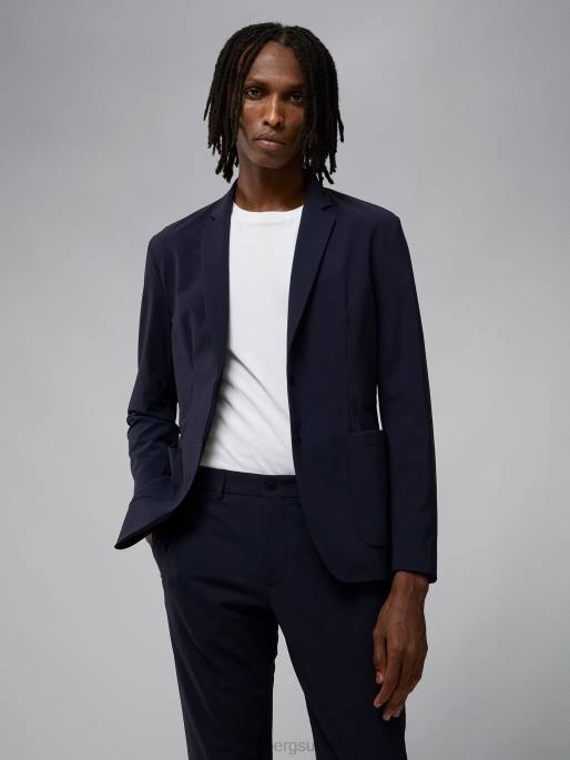 J.Lindeberg suppilo joustava bleiseri miehet laivasto 4VD02558 vaatetus