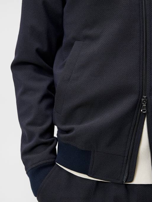 J.Lindeberg thom-rakenteinen 2-ääninen pommikone miehet laivasto melange 4VD01217 vaatetus