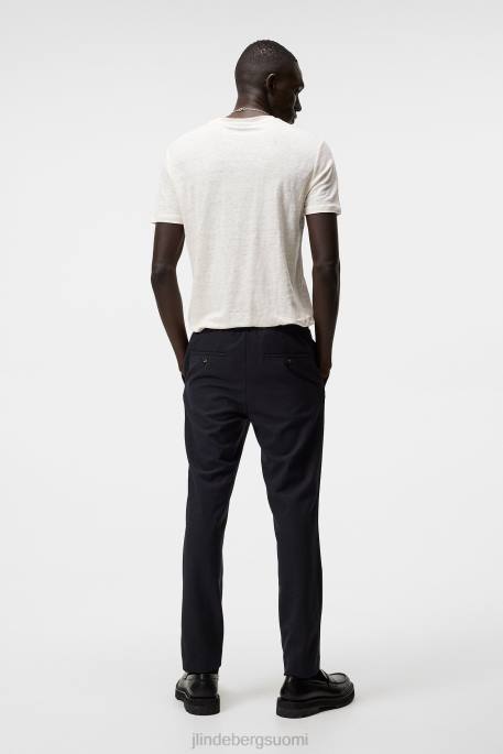 J.Lindeberg kooma pellava t-paita miehet turlikyhkynen 4VD0977 vaatetus