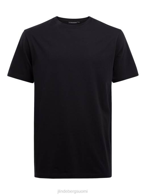 J.Lindeberg sid basic t-paita miehet musta 4VD0985 vaatetus
