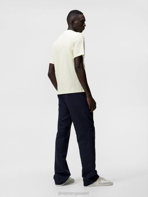 J.Lindeberg ässä pilkkukaula-t-paita miehet päärynäsorbetti 4VD0949 vaatetus