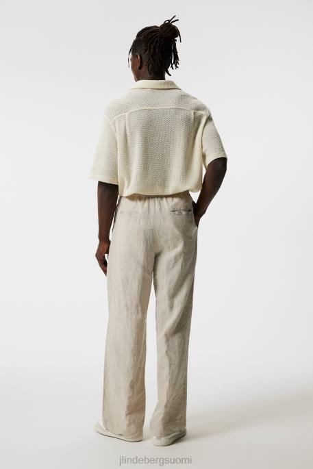 J.Lindeberg torpa ilmava rakennepaita miehet pilvi valkoinen 4VD0945 vaatetus