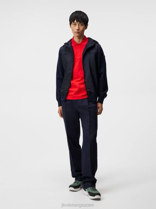 J.Lindeberg troy poolo miehet tulenpunainen 4VD0961 vaatetus