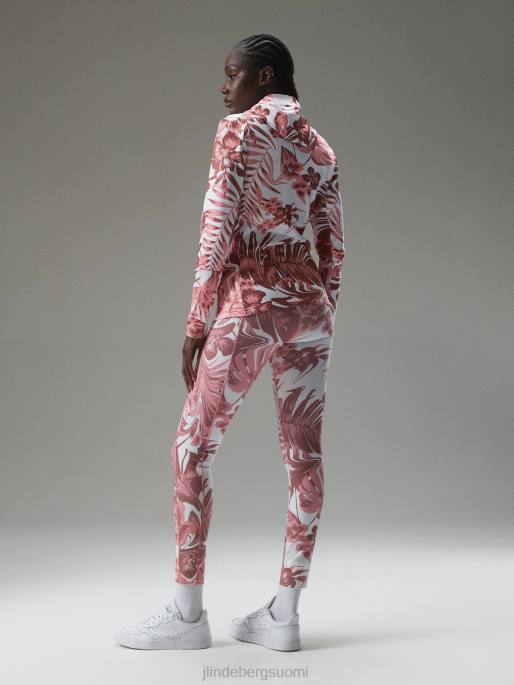 J.Lindeberg Zena print sukkahousut naiset hibiscus pinkki 4VD01761 vaatetus