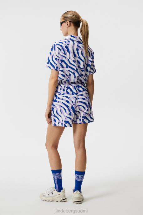 J.Lindeberg diana printatut shortsit naiset violetiksi maalattu seepra 4VD01714 vaatetus