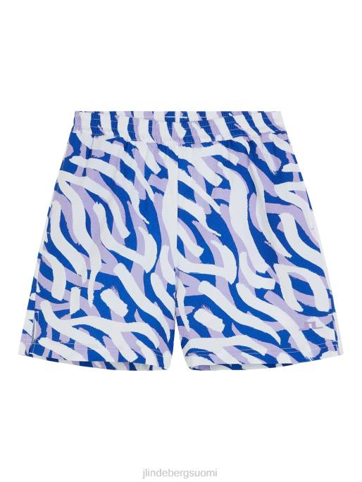 J.Lindeberg diana printatut shortsit naiset violetiksi maalattu seepra 4VD01714 vaatetus