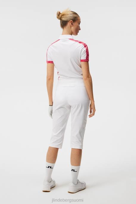 J.Lindeberg dilara capri -housut naiset valkoinen 4VD01739 vaatetus