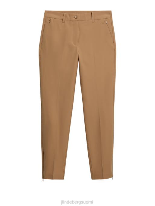 J.Lindeberg pia housut naiset tiikeriruskea 4VD01757 vaatetus