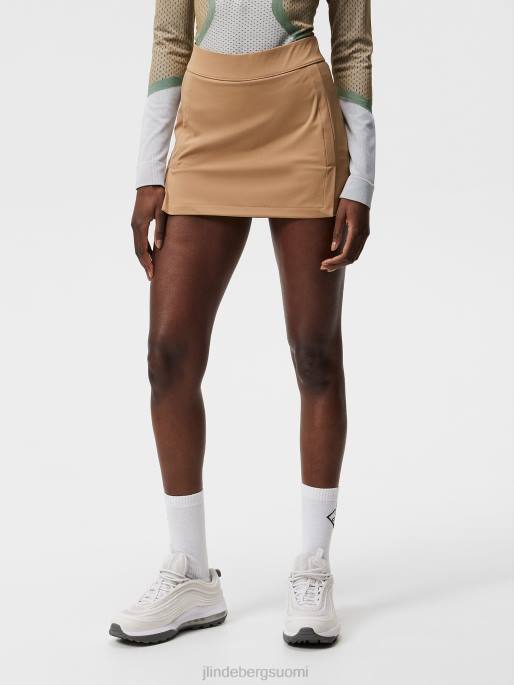 J.Lindeberg amelie hame naiset tiikeriruskea 4VD01655 vaatetus