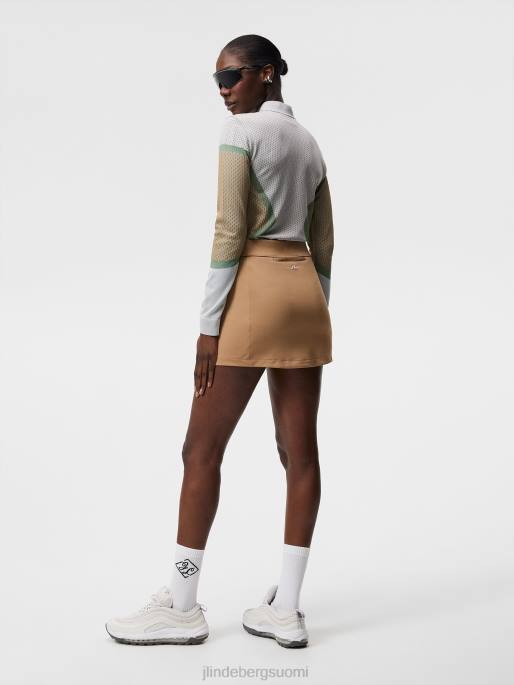 J.Lindeberg amelie hame naiset tiikeriruskea 4VD01655 vaatetus