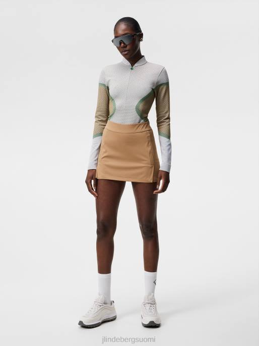 J.Lindeberg amelie hame naiset tiikeriruskea 4VD01655 vaatetus