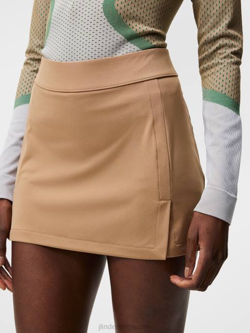 J.Lindeberg amelie hame naiset tiikeriruskea 4VD01655 vaatetus