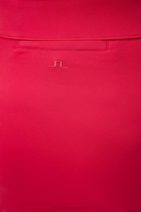 J.Lindeberg amelie keskipitkä hame naiset ruusunpunainen 4VD01587 vaatetus