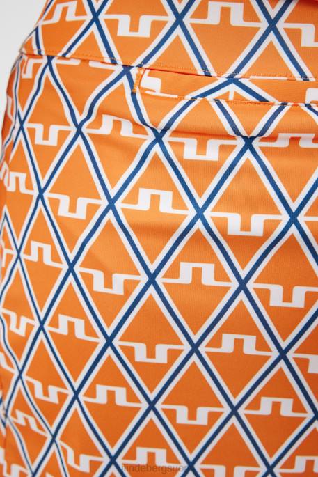 J.Lindeberg amelie keskipitkä printtihame naiset ylenpalttisen timantti 4VD01580 vaatetus