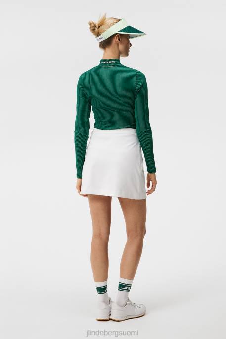 J.Lindeberg cataleya laskostettu hame naiset valkoinen 4VD01666 vaatetus